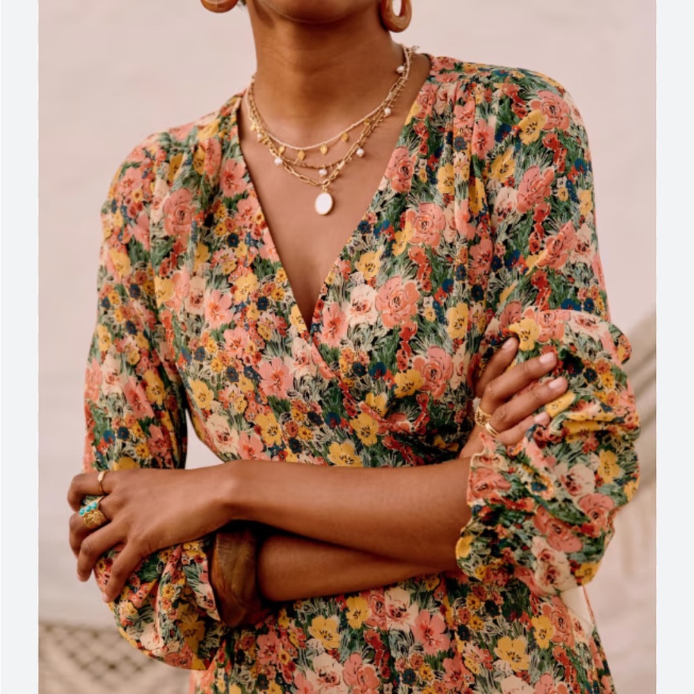 Sezane Dress Milla sz 34 NWT